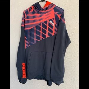 MENS LUMA DRY CELL ATHLETIC QUALITY HOODIE SIZE XL LIKE NEW